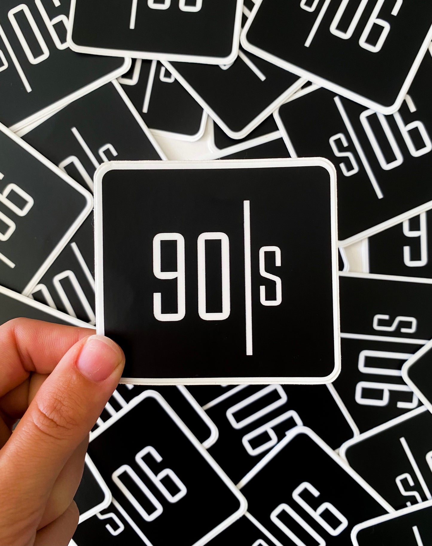 90|s Vinyl Sticker